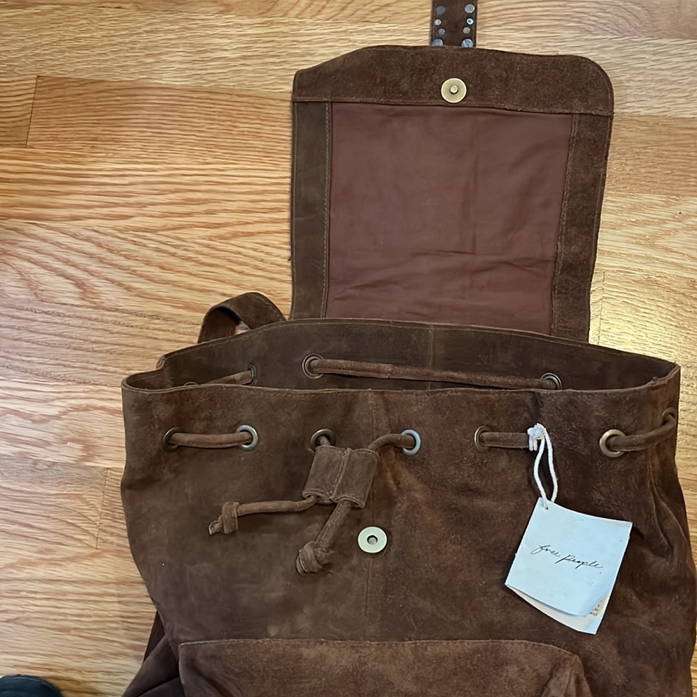 Free People Suede Sardona Bag NWT - Picture 11 of 16